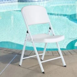 LIFETIME Commercial Grade Folding Chairs, 4 Pack, White Granite/White 9 LIFETIME Commercial Grade Folding Chairs, 4 Pack, White Granite/White -Home Table Chair Store 51dV7nxzaAL
