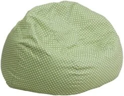 Flash Furniture Duncan Oversized White Furry Bean Bag Chair For Kids And Adults -Home Table Chair Store 51dqx14TdSL. AC