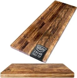 HEIRLOUM Reclaimed Wood Table Top - Rustic Recycled Solid Wooden Piece Perfect For Kitchens, Dining And Coffee Table Tops (Reclaimed Wood Table Top - Economy, 24" X 30") -Home Table Chair Store 51hlNaEtu3L. AC