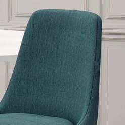 Christopher Knight Home Dawn Modern Fabric Dining Chairs (Set Of 2), Teal -Home Table Chair Store 51n5zf7K3mL