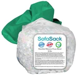 Sofa Sack Shredded Foam Refill: Memory Foam Filling Refill For Bean Bags, Dog Beds And Pillows, 30lbs, Multi-Color 16 Sofa Sack Shredded Foam Refill: Memory Foam Filling Refill For Bean Bags, Dog Beds And Pillows, 30lbs, Multi-Color -Home Table Chair Store 51pGYs7fxrL