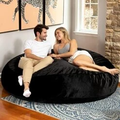 Jaxx 6 Foot Cocoon - Large Bean Bag Chair For Adults, Charcoal 30 Jaxx 6 Foot Cocoon - Large Bean Bag Chair For Adults, Charcoal -Home Table Chair Store 51q4oMqr9qL. AC