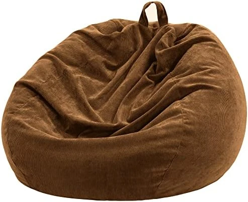 Nobildonna Bean Bag Chair Cover (No Filler) For Kids And Adults. Extra Large 300L Beanbag Stuffed Animal Storage Soft Premium Corduroy 9 Nobildonna Bean Bag Chair Cover (No Filler) For Kids And Adults. Extra Large 300L Beanbag Stuffed Animal Storage Soft Premium Corduroy - Image 7