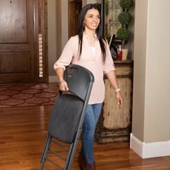 LIFETIME Commercial Grade Folding Chairs, 4 Pack, Charcoal Gray 15 LIFETIME Commercial Grade Folding Chairs, 4 Pack, Charcoal Gray -Home Table Chair Store 51rUbWStBYL