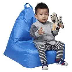 Factory Direct Partners 10481-FB Cali Alpine Sack Bean Bag Chair, Dirt-Resistant Coated Oxford Fabric - French Blue 18 Factory Direct Partners 10481-FB Cali Alpine Sack Bean Bag Chair, Dirt-Resistant Coated Oxford Fabric - French Blue -Home Table Chair Store 51sK5O5PVLL