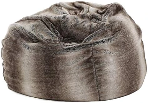 Heavy Metal Inc Meridian Bean Bag Plush Faux Fur Chair | Comfortable And Fun Beanbag For The Whole Family| Non-Spill Memory Foam Filling (Ash White) 8 Heavy Metal Inc Meridian Bean Bag Plush Faux Fur Chair | Comfortable And Fun Beanbag For The Whole Family| Non-Spill Memory Foam Filling (Ash White) - Image 6