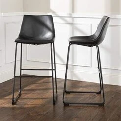 Walker Edison Douglas Urban Industrial Faux Leather Armless Dining Chairs, Set Of 2, Whiskey Brown 28 Walker Edison Douglas Urban Industrial Faux Leather Armless Dining Chairs, Set Of 2, Whiskey Brown -Home Table Chair Store 51zMx7HjZVL. AC