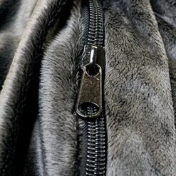 ULTIMATE SACK 6000 (6 Ft.) Bean Bag Chair: Giant Foam-Filled Furniture - Machine Washable Covers, Durable Inner Liner, 100% Virgin Foam. Comfy Bean Bag Chair. (Charcoal, Fur) -Home Table Chair Store 6140W9h9smL