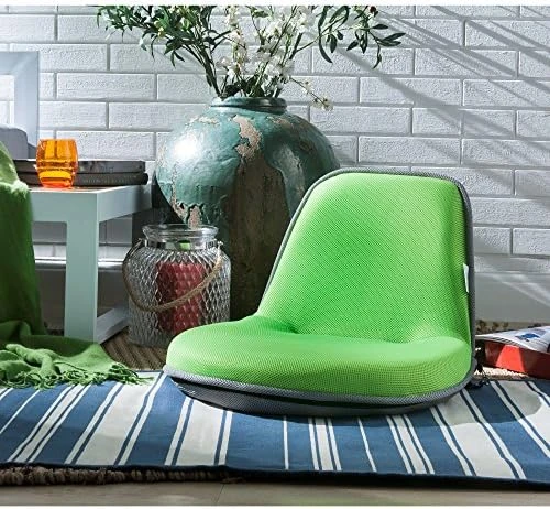 Loungie Quick Chair Adjustable 5 Position Foldable Floor Chair For Video Games For Kids & Adults, Convertible Multi-use Durable Mesh, Beige Brown 11 Loungie Quick Chair Adjustable 5 Position Foldable Floor Chair For Video Games For Kids & Adults, Convertible Multi-use Durable Mesh, Beige Brown - Image 9