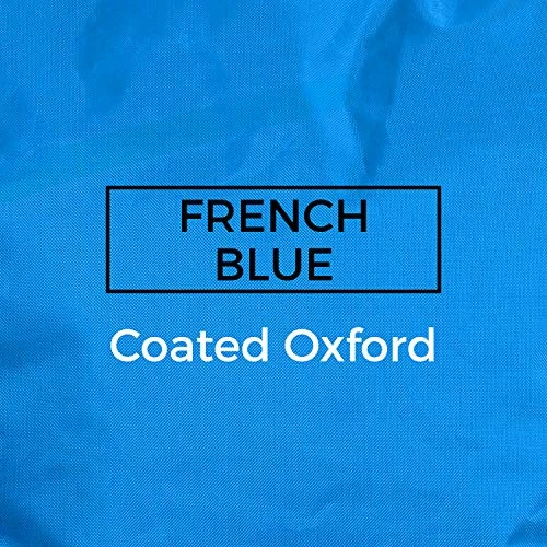 Factory Direct Partners 10481-FB Cali Alpine Sack Bean Bag Chair, Dirt-Resistant Coated Oxford Fabric - French Blue 8 Factory Direct Partners 10481-FB Cali Alpine Sack Bean Bag Chair, Dirt-Resistant Coated Oxford Fabric - French Blue - Image 6