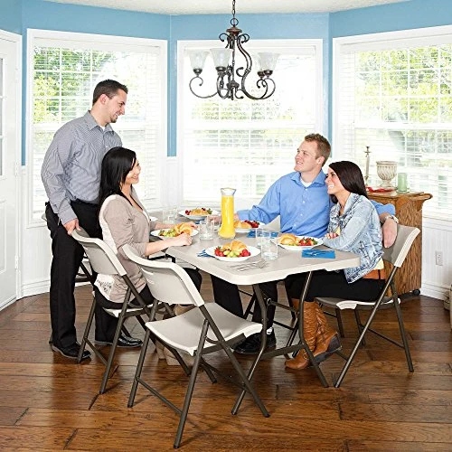 Lifetime 880142 Ultimate Comfort Folding Chair, Almond, 23 X 19.6 X 32-Inch 5 Lifetime 880142 Ultimate Comfort Folding Chair, Almond, 23 X 19.6 X 32-Inch - Image 3