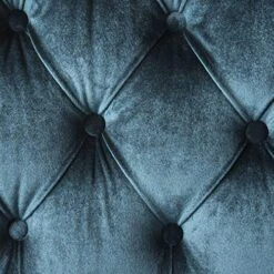 Christopher Knight Home Hallie Traditional Velvet Armless Dining Chairs, 2-Pcs Set, Teal / Dark Brown 11 Christopher Knight Home Hallie Traditional Velvet Armless Dining Chairs, 2-Pcs Set, Teal / Dark Brown -Home Table Chair Store 61nH16YxmpL